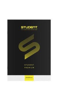 Füzet, tűzött, A4, kockás, 32 lap, ICO "Student...