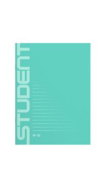Füzet, tűzött, A4, vonalas, 32 lap, ICO "Studen...