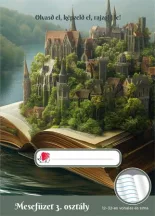 Olvasónapló, tűzött, A5, 32 lap, 3. osztály, IC...
