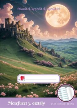 Olvasónapló, tűzött, A5, 32 lap, 3. osztály, IC...