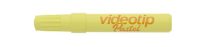 Szövegkiemelő, 1-4 mm, ICO "Videotip", pasztell sárga
