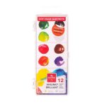 Vízfesték, 12 darabos, 22,5 mm, KOH-I-NOOR "Ani...