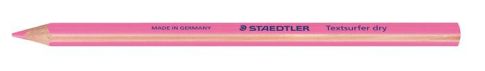 Szövegkiemelő ceruza, háromszögletű, STAEDTLER "Textsurfer Dry 128 64", neon sárga