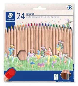 Színes ceruza készlet, hatszögletű, STAEDTLER "...