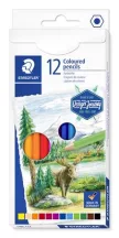   Színes ceruza készlet, hatszögletű, STAEDTLER "146C", 12 különböző szín