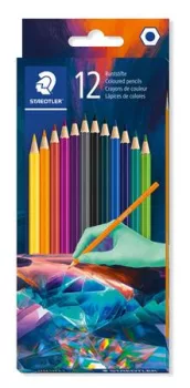 Színes ceruza készlet, hatszögletű, STAEDTLER "...