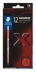 Grafitceruza, HB, STAEDTLER "Norix® 181", piros