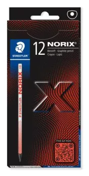 Grafitceruza, HB, STAEDTLER "Norix® 181", piros