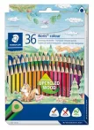 Színes ceruza készlet, háromszögletű, STAEDTLER...