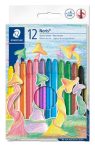 Zsírkréta, csavarós, STAEDTLER "Noris 221", 12...