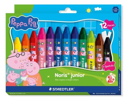 Zsírkréta, hatszögletű, jumbo, STAEDTLER „Noris...