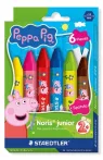 Zsírkréta, hatszögletű, jumbo, STAEDTLER „Noris...