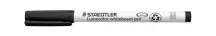 Táblamarker, 1 mm, M, kúpos, STAEDTLER "Lumocol...