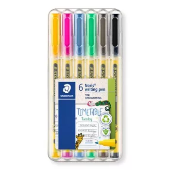 Tűfilc készlet, 0,6 mm,  STAEDTLER "Noris® 307"...