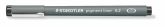 Tusfilc, 0,2 mm, STAEDTLER "Pigment Liner 308",...