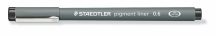 Tusfilc, 0,6 mm, STAEDTLER "Pigment Liner 308",...