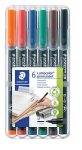 Alkoholos marker készlet, OHP, 1 mm, STAEDTLER... Alkoholos marker készlet, OHP, 1 mm, STAEDTLER...