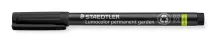 Alkoholos marker, 1 mm, kúpos, STAEDTLER "Lumoc...