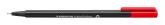 Tűfilc, 0,3 mm, STAEDTLER "Triplus 334", piros
