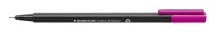 Tűfilc, 0,3 mm, STAEDTLER "Triplus 334", sötétm...