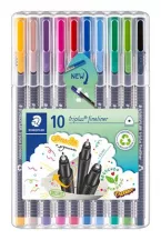 Tűfilc készlet, 0,3 mm, STAEDTLER "Triplus 334"...