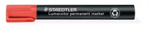   Alkoholos marker, 2-5 mm, vágott, STAEDTLER "Lumocolor® 350", piros