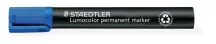   Alkoholos marker, 2-5 mm, vágott, STAEDTLER "Lumocolor® 350", kék