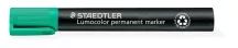  Alkoholos marker, 2-5 mm, vágott, STAEDTLER "Lumocolor® 350", zöld
