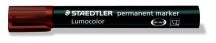 Alkoholos marker, 2-5 mm, vágott, STAEDTLER "Lumocolor® 350", barna