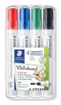 Táblamarker készlet, 2 mm, kúpos, STAEDTLER "Lu...