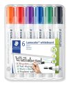 Táblamarker készlet, 2 mm, kúpos, STAEDTLER "Lu... Táblamarker készlet, 2 mm, kúpos, STAEDTLER "Lu...