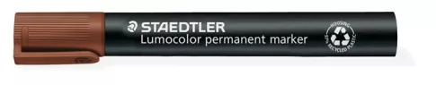 Alkoholos marker, 2 mm, kúpos, STAEDTLER "Lumoc...