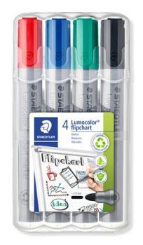 Flipchart marker, 2 mm, kúpos, STAEDTLER "Lumoc...