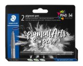 Filctoll, 1 mm, kúpos, 2 db, STAEDTLER® "Pigmen...