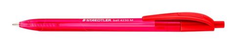 Golyóstoll, 0,5 mm, nyomógombos, STAEDTLER "Bal...
