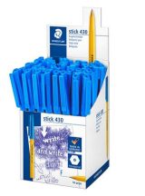 Golyóstoll, 0,3 mm, kupakos, STAEDTLER "Stick 4...