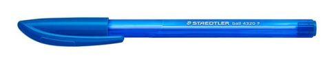 Golyóstoll, 0,3 mm, kupakos, STAEDTLER "Ball 43...