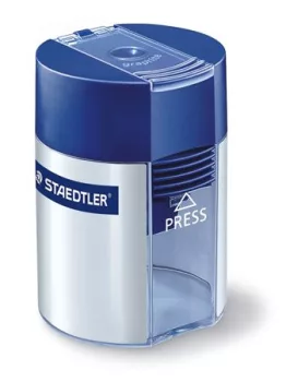 Hegyező, egylyukú, tartályos, STAEDTLER "511", kék Hegyező, egylyukú, tartályos, STAEDTLER "511", kék