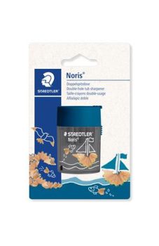 Hegyező, kétlyukú, tartályos, STAEDTLER "512",...