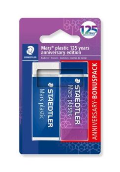 Radír, STAEDTLER "Mars® Plastic 526, 125 years"...