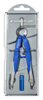 Körző készlet, precíziós, 2 darabos, STAEDTLER...