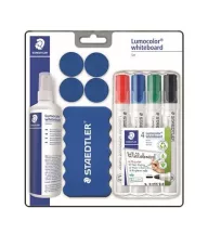 Táblamarker készlet, 2 mm, kúpos, STAEDTLER "Lu...