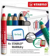 Táblaceruza készlet, fehértáblához, flipchartpa...