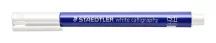 Kalligrafikus marker, STAEDTLER "8325", fehér