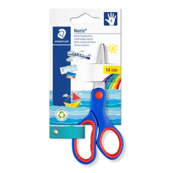 Olló, iskolai, 14 cm, STAEDTLER "Noris 965", kék Olló, iskolai, 14 cm, STAEDTLER "Noris 965", kék