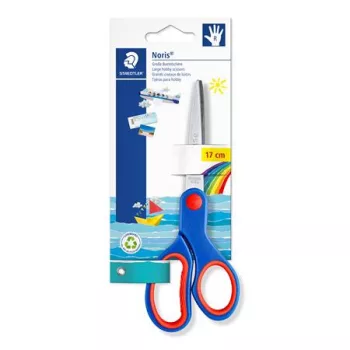 Olló, hobbi, 17 cm, STAEDTLER "Noris 965", kék Olló, hobbi, 17 cm, STAEDTLER "Noris 965", kék