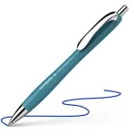 Golyóstoll, 0,7 mm, nyomógombos, SCHNEIDER "Sli...
