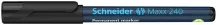   Alkoholos marker, 1-2 mm, kúpos, SCHNEIDER "Maxx 240", fekete