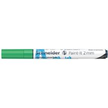 Akril marker, 2 mm, SCHNEIDER "Paint-It 310", zöld