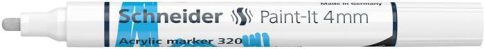 Dekormarker, akril, 4 mm, SCHNEIDER "Paint-It 3...